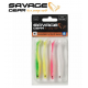 SG Slender Scoop Shad 11cm 7g Clear Water Mix 4pcs