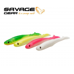 SG Slender Scoop Shad 13cm 12g Dark Water Mix 4Pcs SG Slender Scoop Shad 13cm 12g Dark Water Mix 4Pcs