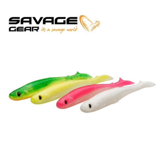 SG Slender Scoop Shad 9cm 4g Dark Water Mix 4pcs SG Slender Scoop Shad 9cm 4g Dark Water Mix 4pcs