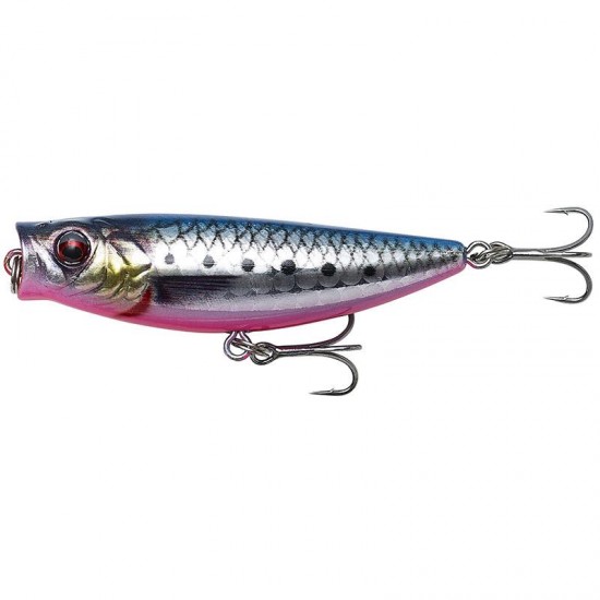 Savage Gear 3D Minnow Pop Walker 6.6 cm Повърхностна примамка Savage Gear 3D Minnow Pop Walker 6.6 cm Повърхностна примамка