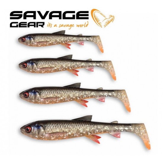 Savage Gear 3D Whitefish Shad 20cm 1pc Силиконова примамка