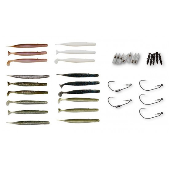 Savage Gear Gravity Stick Kit 30+17pcs Комплект силиконови примамки