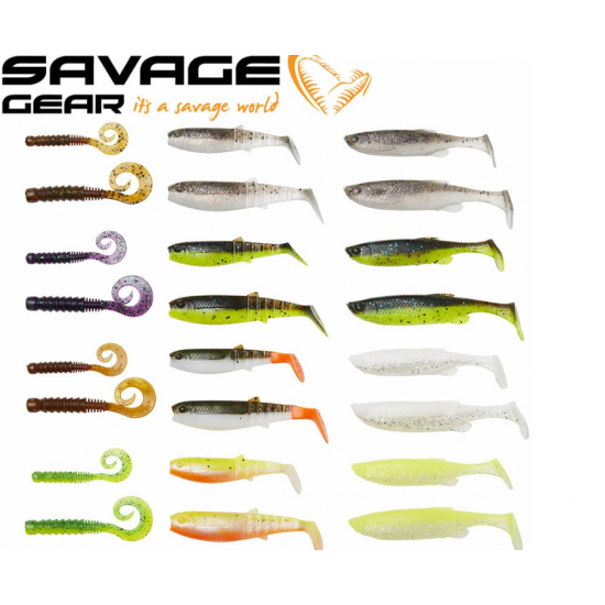 Savage Gear Perch Academy Kit Mixed Colors 32pcs Комплект силиконови примамки