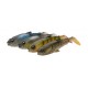Savage Gear Craft Cannibal Paddletail 12.5cm Mix 4pcs Комплект силиконови примамки