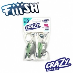 Fiiish Crazy Sand Eel No3 Jig Head 90g Deep Джиг глава Fiiish Crazy Sand Eel No3 Jig Head 90g Deep Джиг глава