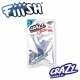 Fiiish Crazy Sand Eel No3 Jig Head 100g Deep X-Strong Джиг глава