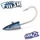 Fiiish Crazy Sand Eel No3 Jig Head 70g Off Shore X-Strong Джиг глава