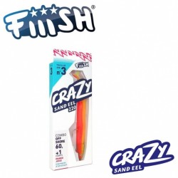Fiiish Crazy Sand Eel No3 Combo - 22 cm, 60g Силиконова примамка Fiiish Crazy Sand Eel No3 Combo - 22 cm, 60g Силиконова примамка