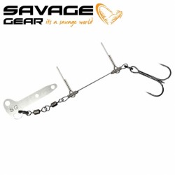 SG Pro Peg Blade Rig Large #1 8cm 23kg 0.78mm 2pcs SG Pro Peg Blade Rig Large #1 8cm 23kg 0.78mm 2pcs