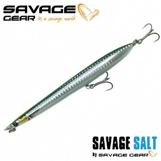 Savage Gear Sandeel Surf Walker 180 F Повърхностна примамка Savage Gear Sandeel Surf Walker 180 F Повърхностна примамка