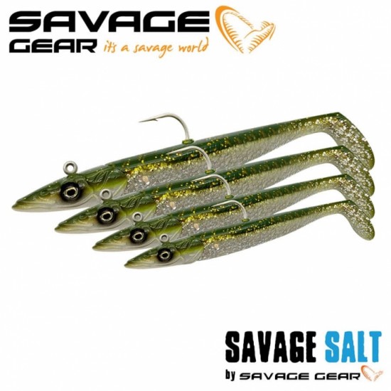Savage Gear Sandeel V2 2+1 12cm Силиконова примамка Savage Gear Sandeel V2 2+1 12cm Силиконова примамка