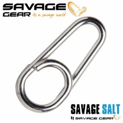 Savage Gear Custom Salt Splitring Snaps Карабинки Savage Gear Custom Salt Splitring Snaps Карабинки