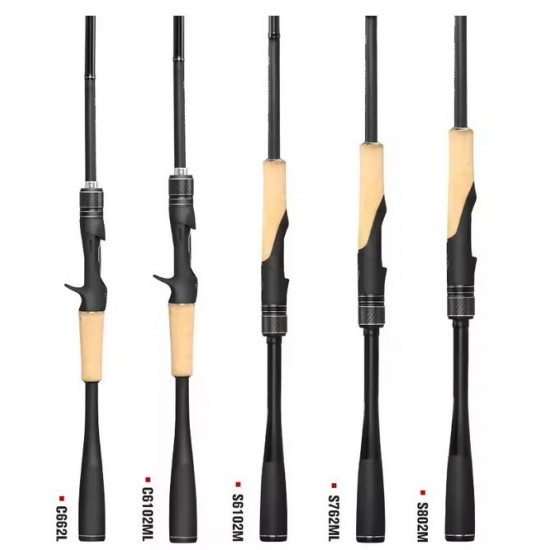 Tsurinoya Dark Wolf 50SL + Tsurinoya Dragon II C610UL Бейткастинг комплект въдица и макара