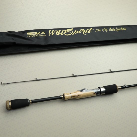 Seika Wild Spirit Spin 2.10m 0-10g Medium Light Спининг въдица