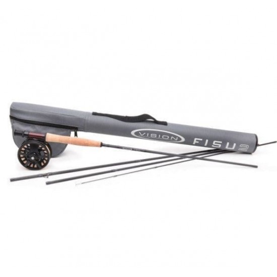 Vision Fisu 10.6ft 3wt Мухарски комплект Vision Fisu 10.6ft 3wt Мухарски комплект