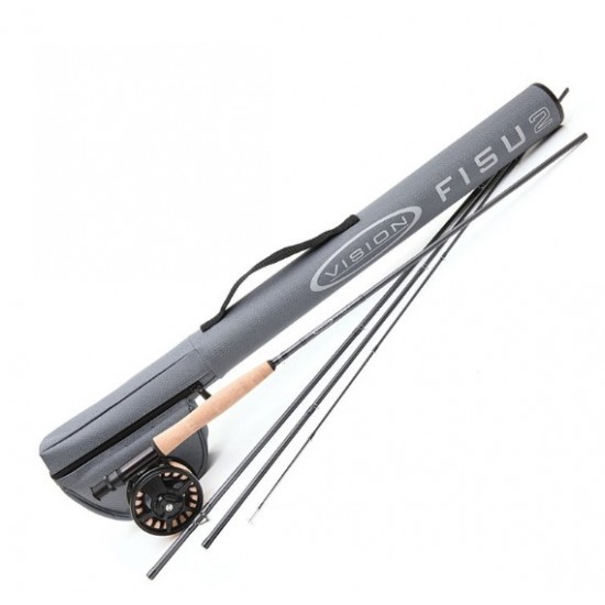 Vision Fisu 9ft 5wt Мухарски комплект Vision Fisu 9ft 5wt Мухарски комплект