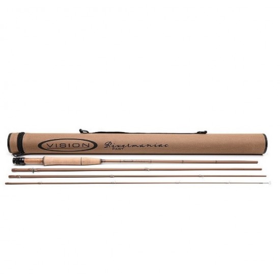 Vision Rivermaniac Medium 9ft 5wt Мухарска въдица (Мухарка) Vision Rivermaniac Medium 9ft 5wt Мухарска въдица (Мухарка)