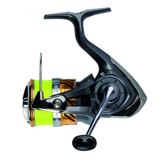 Daiwa Laguna LT2500 + J-Braid X4 Yellow Спининг макара с навит конец