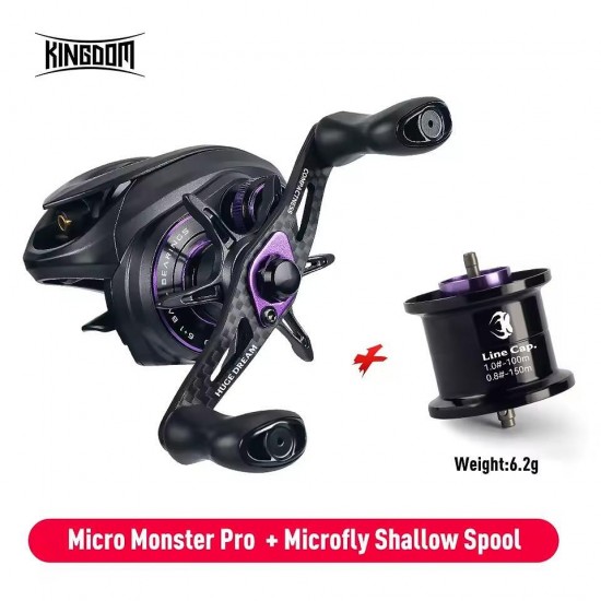 Kingdom Micro Monster Мултипликатор (Бейткастинг макара) Kingdom Micro Monster Мултипликатор (Бейткастинг макара)