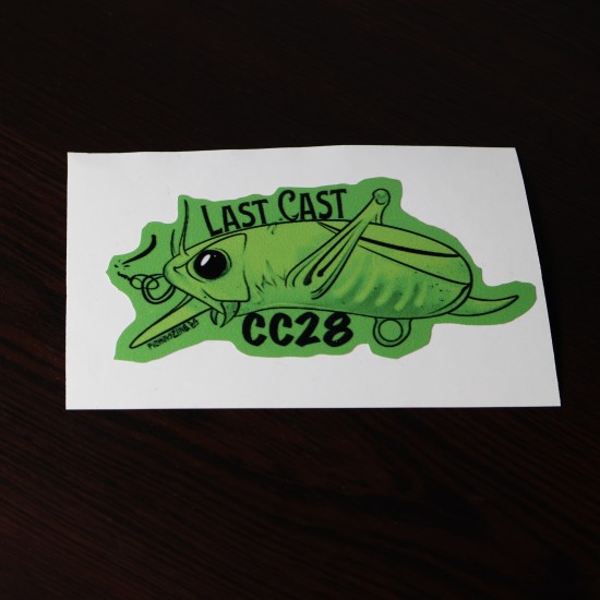 Стикер Last Cast CC38