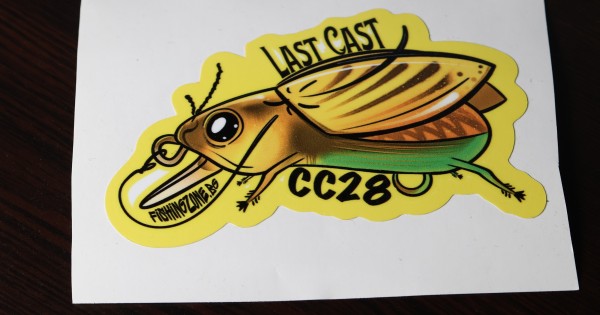 Стикер Last Cast CC38