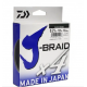Плетено влакно Daiwa J-BRAID X4 DARK GREEN (тъмно зелено) – 135m