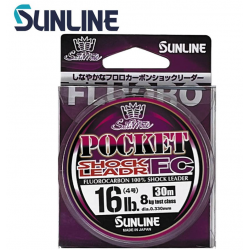 Sunline Pocket Shock Leader FC 20m Флуорокарбон Sunline Pocket Shock Leader FC 20m Флуорокарбон