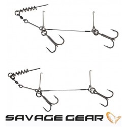 Savage Gear 1x7 Titanium Corkscrew Stinger Стингер