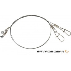 Savage Gear 1x7 Titanium Spin Trace 35cm 0.40mm 15kg Титаниев повод