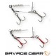 Savage Gear Carbon49 Corkscrew Stinger Double Hook Стингер с две куки Savage Gear Carbon49 Corkscrew Stinger Double Hook Стингер с две куки