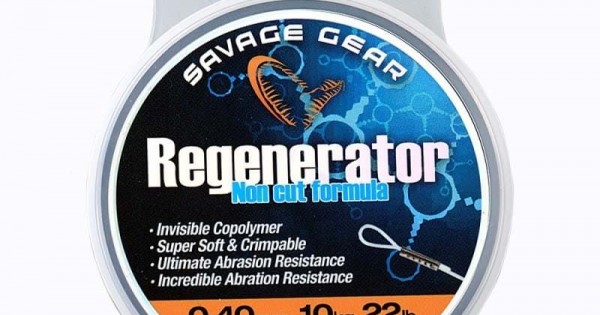 Savage Gear 30m Semi-Soft Seabass Fluorocarbon Leader - Clear, Abrasion Resistant