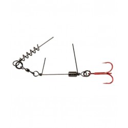 Savage Gear SS Corkscrew Stinger 3g Red + Bn 2pcs Стингер с една кука Savage Gear SS Corkscrew Stinger 3g Red + Bn 2pcs Стингер с една кука