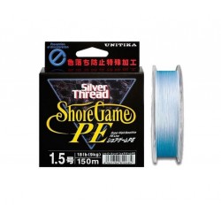 Unitika Silver Thread Shoregame 150 m Плетено влакно