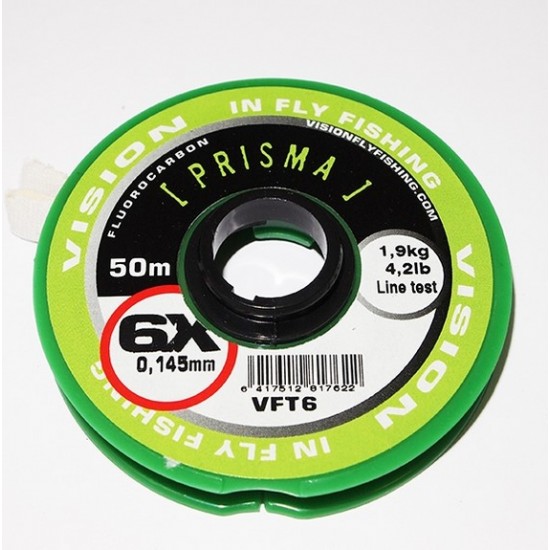 Vision Prisma Fluorocarbon Типет 6X