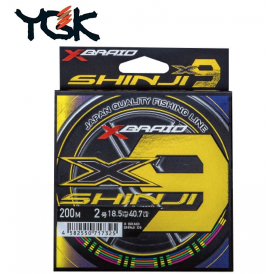 YGK X-Braid Shinji X9 200m Плетено влакно YGK X-Braid Shinji X9 200m Плетено влакно