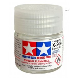 X-20A Разредител за акрилни бои TAMIYA (10 ml)