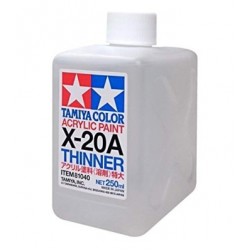 X-20A Разредител за акрилни бои TAMIYA (250ml) X-20A Разредител за акрилни бои TAMIYA (250ml)